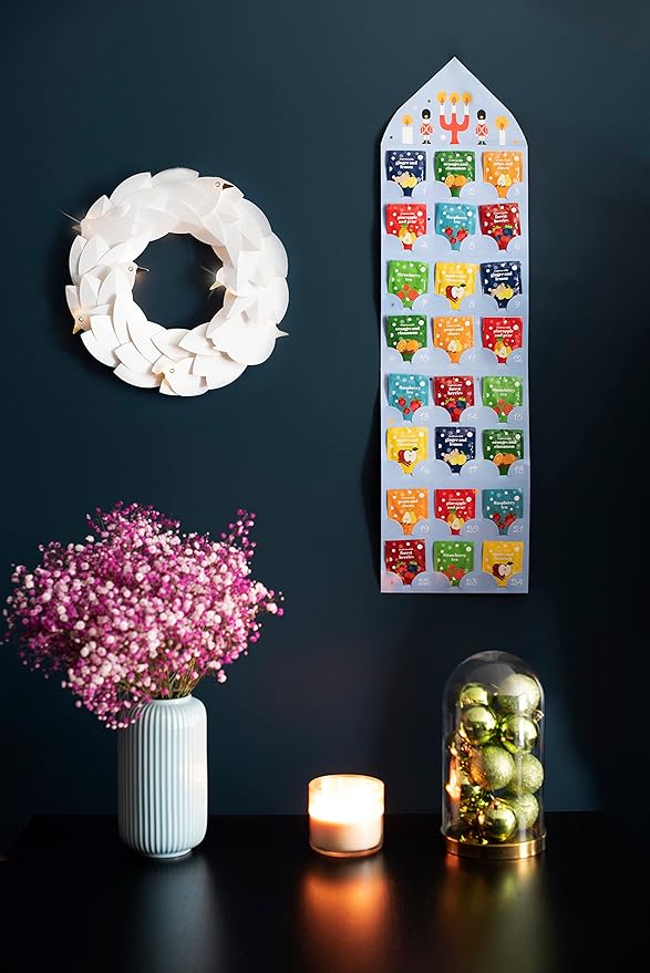 Tea Advent Calendar 2025 by Acorus – 8 Christmasy flavors – 24 tea bags For The Christmas Countdown – Gift Idea For Festive Winter Period