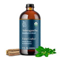 Bluestem Botanicals Organic Ashwagandha Simple Syrup, 8 oz, Cocktail and Mocktail Mixer for Drinks, Non-Alcoholic
