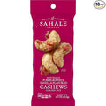 Sahale Snacks Pomegranate Vanilla Cashews, 1.5 oz Bags (18 Packs) - Dry-Roasted Deluxe Mixed Nuts with Pomegranate Infused Apples & Madagascar Vanilla - Non-GMO, Kosher, & Certified Gluten-Free Snacks