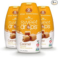 SweetLeaf Sweet Drops Caramel Stevia Liquid Sweetener - Flavor Foods, Keto Coffee with Sugar Free, 0 Calorie, Non-Glycemic Response SweetLeaf Stevia Drops, 1.7 Fl Oz Ea (Pack of 3)