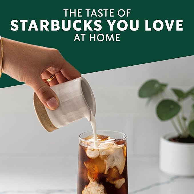 Starbucks Cold Brew Coffee Concentrate, Naturally Flavored Dark Chocolate Hazelnut, Multi-Serve Bottle (32 Fl Oz)