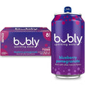 bubly Sparkling Water, Blueberry Pomegranate, Zero Sugar & Zero Calories, Seltzer Water, 12 Fl Oz Cans (Pack of 8)