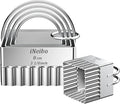 iNeibo Cookie Cutter Set, Square Cookie Cutters with Scalloped Edges, Cookies Cutter with Handle, Professional Pastry Dough Baking Cutter, Shapes Pastry Cutter