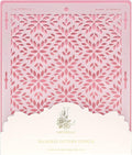 Cake Decorating Stencil for Tall Buttercream Cake, Royal Icing, Ganache, Paint, Airbrush (Blume)