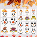 Fall Stencils Scarecrow Stencils Reusable Autumn Stencil DIY Crafts Templates for Painting on Wood Block T-Shirts Holiday Decor