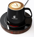 Coffee Mug Warmer & Kepwam Mug Set, Gravity Sensor Cup Warmer for Desk with LED Light, 3 Temp Settings & 6H Auto Shut Off, Coffee Warmer Plate for Coffee,Tea - Coffee Lovers Present for Men Women