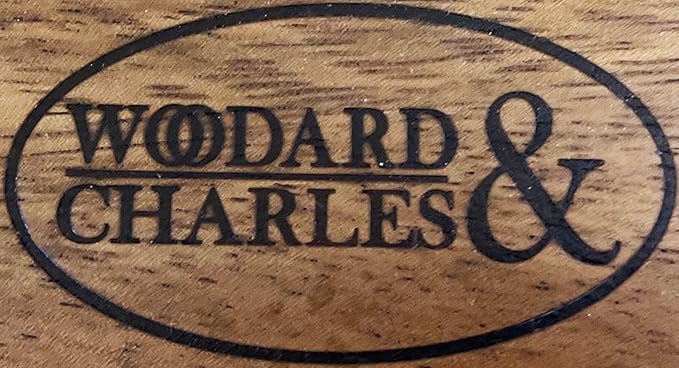 6 Whitewash Wood Serving Boards with Stand, Perfect for Serving, Sushi, Cheese, Hors d'oeuvre, Charcuterie, Sandwiches by Woodard & Charles, 7 Piece Set, 9 1/2" x 6 1/2"