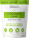 Coconut Lime Electrolytes – 30‑Serving Hydration Drink Mix with Coconut Water, Sea Salt, and Trace Minerals – Supports Hydration, Recovery, and Electrolyte Balance*