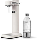 Aarke Carbonator lll, Sparkling & Carbonation Water Machine, Stainless Steel with PET BPA-Free Reusable Bottle Volume 1L/34 fl oz (Matte White)