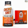 Cherry Limeade Extra Strength Energy Shot 48 pk – 260mg Natural Caffeine B12 B6 – Energy & Focus Support – 2 Servings Sugar Free Zero Calorie Green Tea B-Vitamins Electrolytes Vegan – 1.93 fl oz