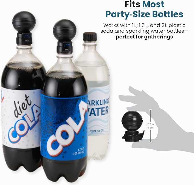 Jokari Fizz-Keeper Pump & Pour