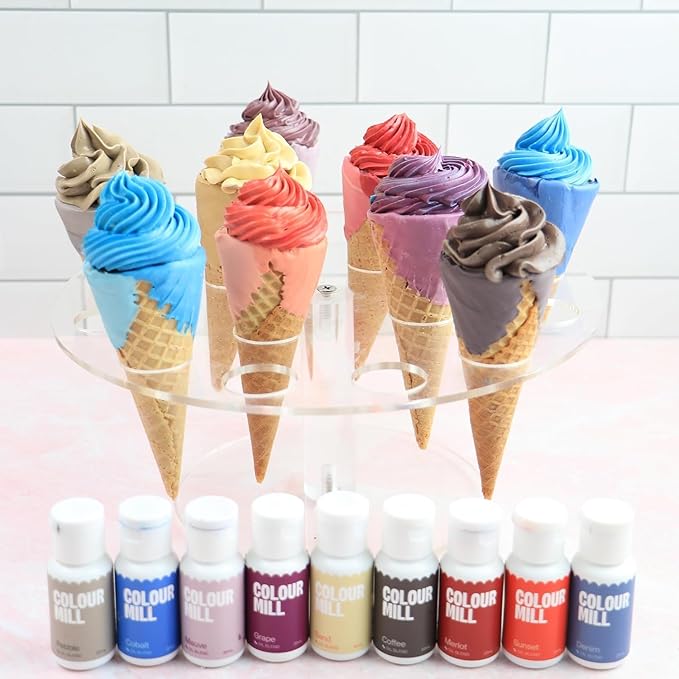 Colour Mill Oil-Based Food Coloring, 20 Milliliters Mustard - Gold