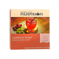 Nutmeg State Nutrition - Fruit Drink - High Protein, Low Calorie, Low Carb, Low Sugar, Fat Free, Loaded with Vitamins, 7 Servings Per Box (Cranberry Grape, 1 Pack)