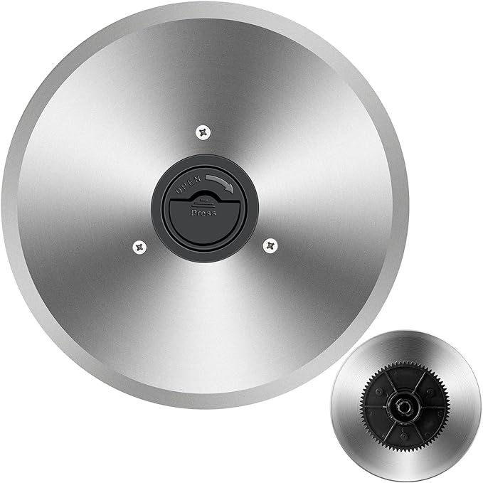 Meat Slicer Blade TOKASS 7.5'' Stainless Steel,Food Slicer Round Blade only for TOKASS Meat Slicer(Non-serrated blade)