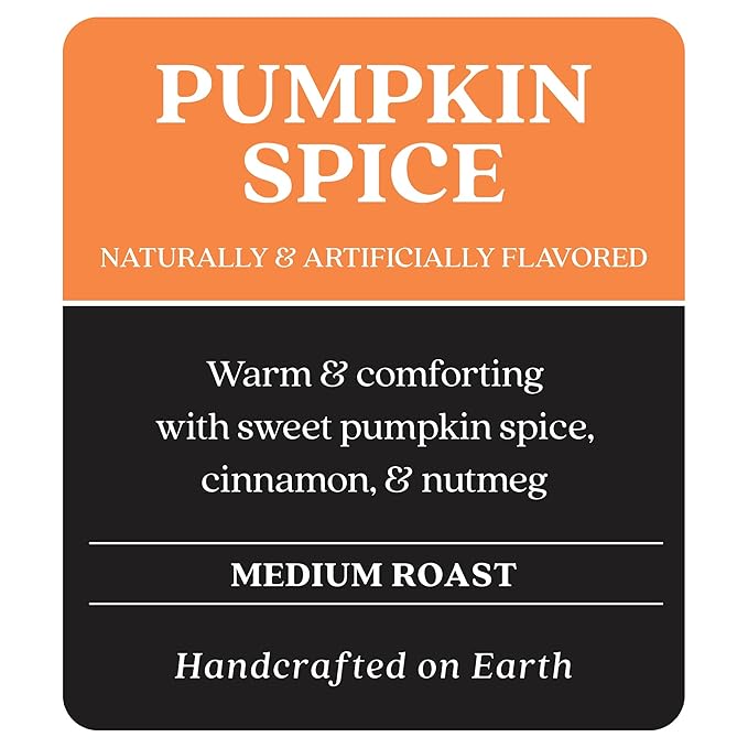 Copper Moon Single Serve Coffee Pods for Keurig K-Cup Brewers, Medium Roast, Pumpkin Spice Blend, 72 Count