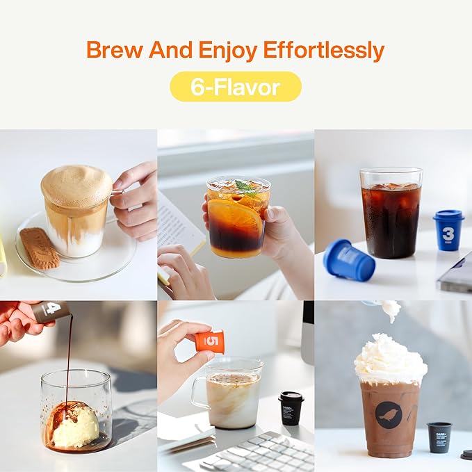 SATURNBIRD Coffee Instant Cold Brew, Light-Medium Roast, Woody & Smooth Blend of 100% Specialty Arabica, Enjoy Hot or Cold, Freeze Dried Iced Coffee, 24 Single Servings for Home, Travel, Office (NO.2)