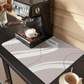 Golener Thick Mat for Coffee Maker,Water Collection Coffee Mat，No-Slip Mats for Small Appliances - Coffee Makers, Blenders, Stand Mixers,Juice Machine,etc, 23"x15"