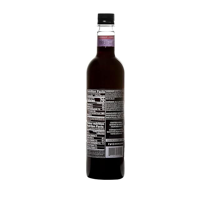 DaVinci Gourmet Classic Blueberry Syrup, 25.4 Fluid Ounces (Pack of 1)