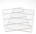 Cooling rack,2-Pack Heavy-Duty Stainless Steel wire rack for cooking (16.5"x11.5") - Oven Baking Wire Rack for Sheet Pans, Bread, Dishwasher Safe & Non-Toxic Metal Grates
