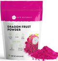 Kate Naturals Dragon Fruit Powder for Baking & Drinks (4oz). Vegan, Gluten Free Dried Pink Pitaya Powder for Dragonfruit Syrup, Smoothies & Food Coloring