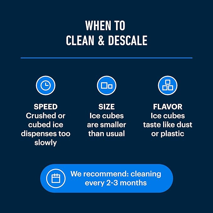 Essential Values 32 uses Ice Machine Cleaner (Gallon / 3.78), Descaler | Ice Maker Cleaner Compatible with: Whirlpool 4396808, Manitowac, Ice-O-Matic, Scotsman, Follett & More!