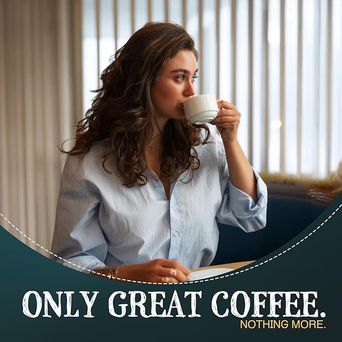 The Bean Organic Coffee Company California Blend, Medium Roast, Ground Coffee, 16-Ounce Bags (Pack of 2), Café molido tostado orgánico