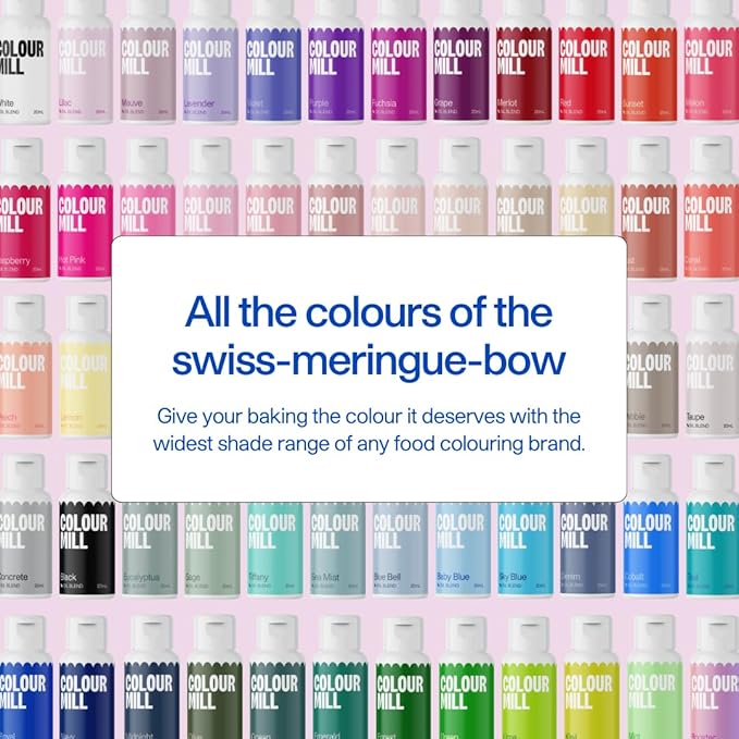 Colour Mill Oil-Based Food Coloring, 20 Milliliters Rose