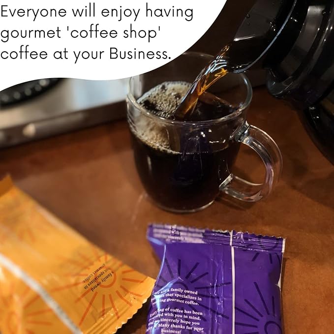 Ground Coffee | Gift Set Sampler Pack Variety Medium, Dark, & Flavored Roast Low Acid Mold Free Pouches | Gourmet Bulk Packets | Highest Rated Individual Premeasured Powder Bags for 12 Cup Drip Maker