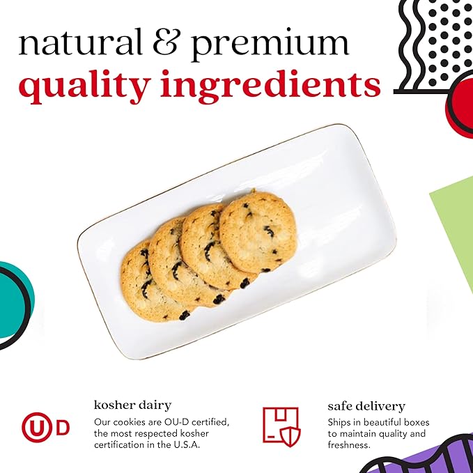 David's Cookies Freshly Baked Cookies - Delicious Handmade Soft Variety - Exquisite Gourmet Gift for Friends & Family on Special Occasions - Cherry White Chip 1lb