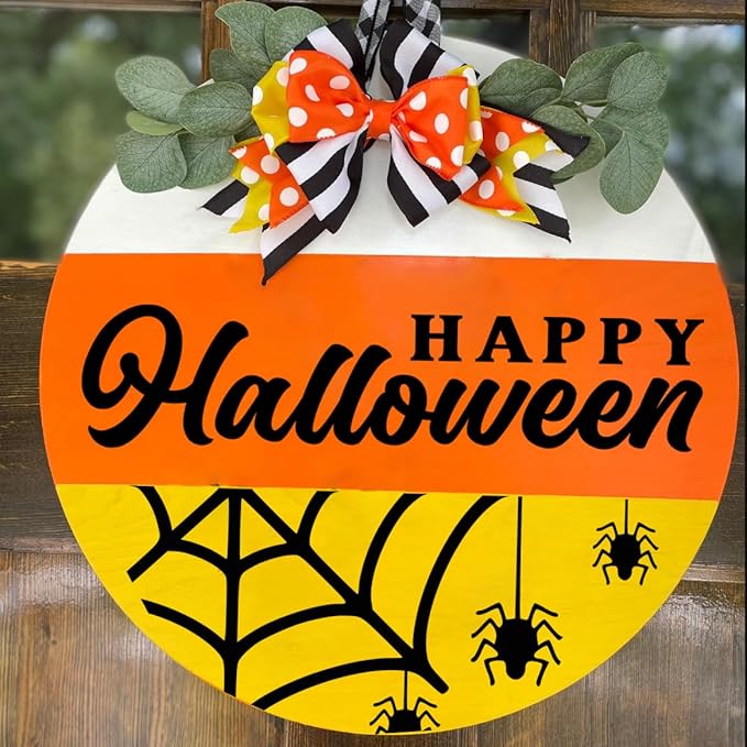 Halloween Stencils for Painting on Wood 12inch Large Halloween Stencil Hey Boo Witches Spider Bats Ghost Draw Templates for Porch Hanger Doormat Fabrics DIY Crafts Decor HW
