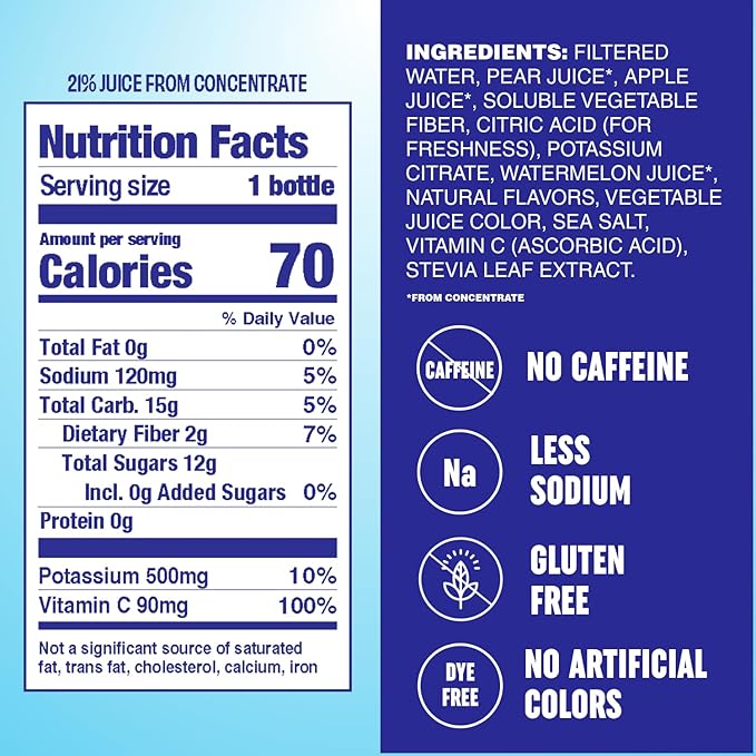 PLEZi Orange Mango Twist Hydration Drink x Stephen Curry - Sports Drinks with 2X Electrolytes - 500mg Potassium, Low Sugar, No Added Sugar - For Kids & Adults - 16.9 Fl Oz (12 Pack)