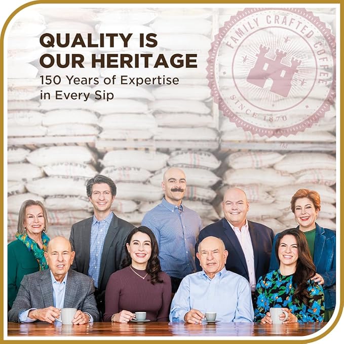 Don Francisco's Caramel Flavored Coffee - 24 K-Cup Compatible Single-Serve Pods - 100% Arabica Single-Serve Pods - Rich Buttery Flavor with Sweet Finish