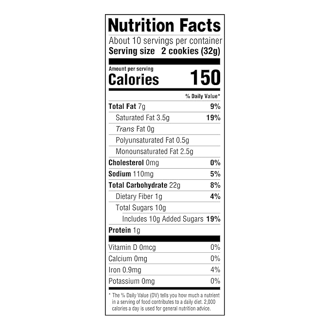Amazon Grocery, Chunky Chocolate Chip Cookies, 11.75 Oz (Previously Happy Belly, Packaging May Vary)