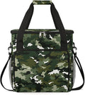 Camouflage Green Coffee Maker Carring Bag for Keurig K-Mini or K-Mini Plus, Single Serve Coffee Brewer Carrying Case with Multiple Pockets for K-Cup Pods,Storage mini Tote Case for Travel(Bag Only)