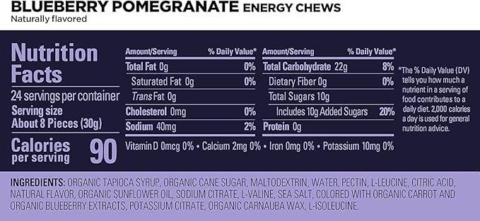 GU Energy Chews, Variety Pack Energy Gummies with Electrolytes, Dairy-Free, On-The-Go Energy for Any Workout, 12 Bags (24 Servings Total)