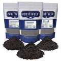 Organic Positively Tea Company, Black Tea Sampler, Loose Leaf, 4 Ounce, 3 Pack