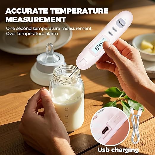 Meat Thermometer Digital - Instant Read Food Thermometer for Cooking Grilling Air Fryer Griddle Probe Kitchen Gadgets Essentials BBQ Grill Smoker Oil Fry Candy Turkey Instant Read Thermometer