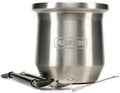 MADFLOW Yerba Mate Cup. Stainless Steel Mate Cup with 2 Bombillas. Double Wall Vacuum Insulated Yerba Mate Gourd. Unique Mate Cup And Bombilla Set