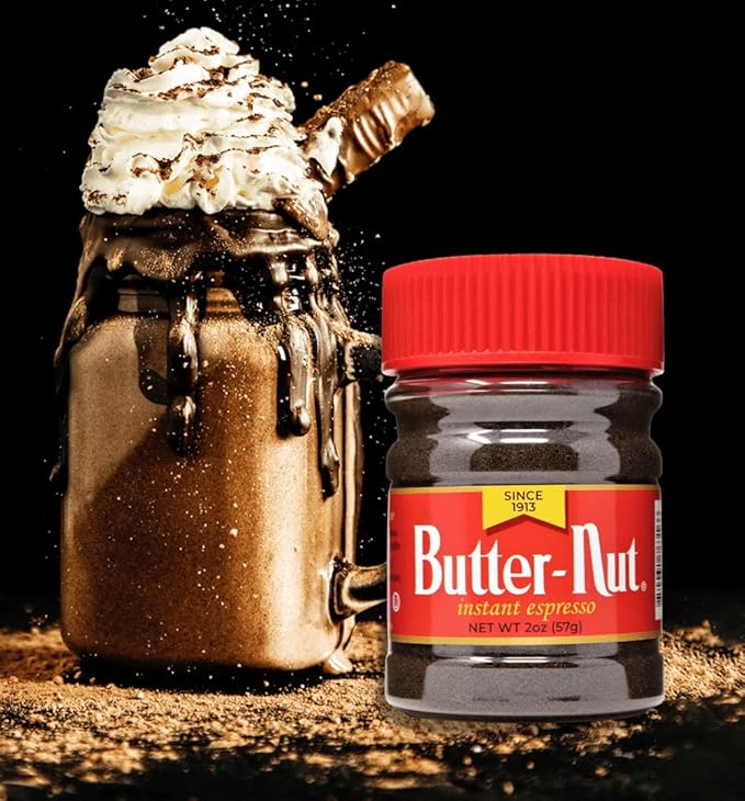 Butter-Nut Instant Espresso Coffee, 2 Ounce