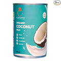 Islands Harvest Organic Coconut Milk (22% Fat) Pack of 3 - Vegan, Kosher, Halal, Non-GMO, USDA Organic - Rich & Sweetly Aromatic Coconut Flavor - Pure No Added Artificial Flavors & Colors. Perfect for Curries, Soups, Sauces, Drinks & Desserts