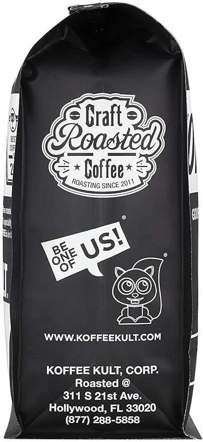 Koffee Kult Colombian Medium Roast Coffee Beans 100% Single Origin Colombia Arabica Whole Bean (Whole Bean, 32oz)