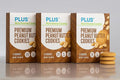 Plus Nutritional Cookies – Premium Peanut Butter | 24 Vitamins & Minerals, 10g Protein, 2g Fiber | Soft-Baked Complete Nutrition Cookie for Adults | Meal Replacement Snack | 12 Servings (24 Cookies)