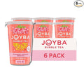 Joyba Bubble Tea Strawberry Lemonade Green Tea, 6 Pack, 12 fl. oz. Cups