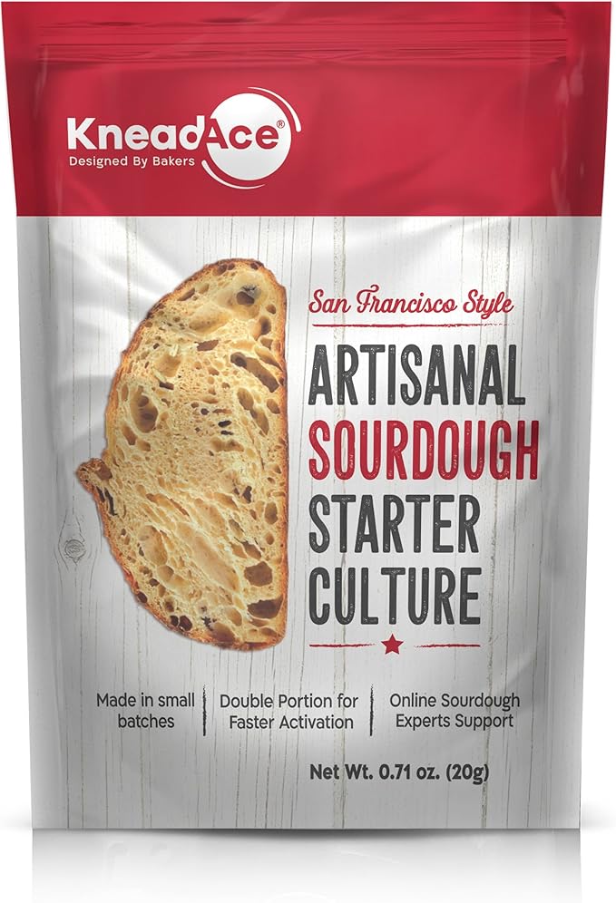 KNEADACE The Ultimate Pro Sourdough Starter and Scoring Kit: Elevate Your Baking