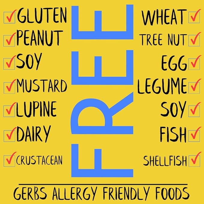 Gerbs All Purpose Gluten Free Baking Flour 2 lbs. | Custom Blend, No Artificial Additives, Resealable Bag | Smooth Texture, Neutral Taste for Versatile Use | Top 14 Allergen-Free