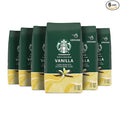 Starbucks Ground Coffee, Vanilla Flavored Coffee, Naturally Flavored, 100% Arabica, 6 bags (11 oz each)