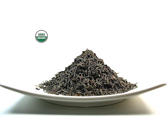 Organic Assam (TGFOP) Black tea loose tea 3.5 OZ packed in tea tin