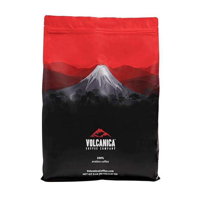 Peru Coffee, USDA Organic, Ground, Tres Cumbres, Fresh Roasted, 5 lbs