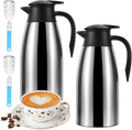 ThermoCafe 70 Oz Double Walled Vacuum Insulated Stainless Steel Carafe - Keeps Coffee & Water Hot for 12 Hours