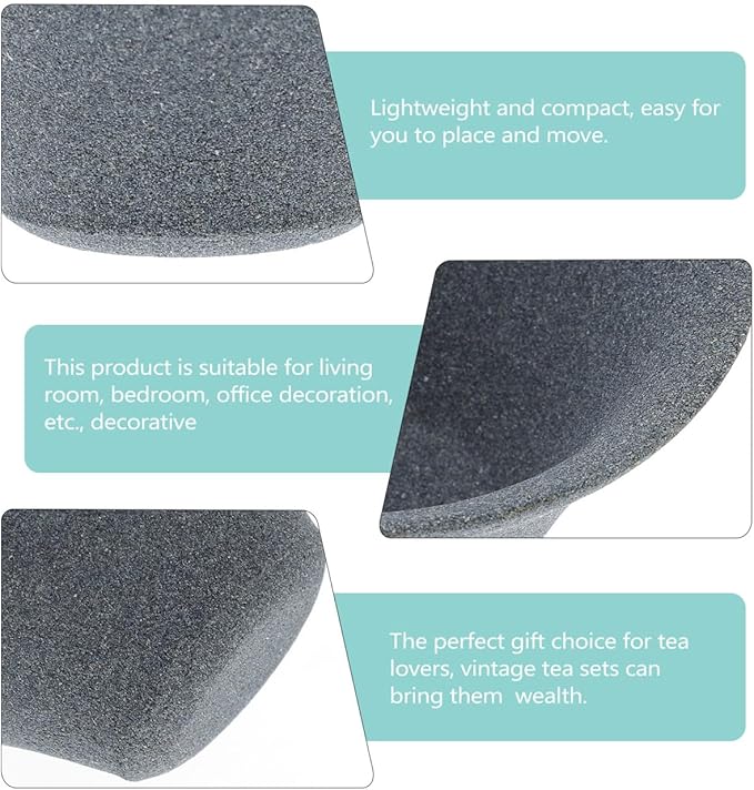 2Pcs Japanese Coffee Filters Ceramic Coffee Dripper Reusable Dripper Paperless Tea Strainer Light Grey, 4.52x4.52x2.36inch